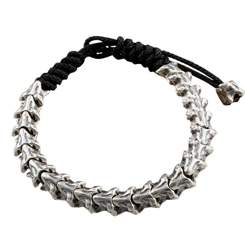 S925 Silver Spine Bracelet