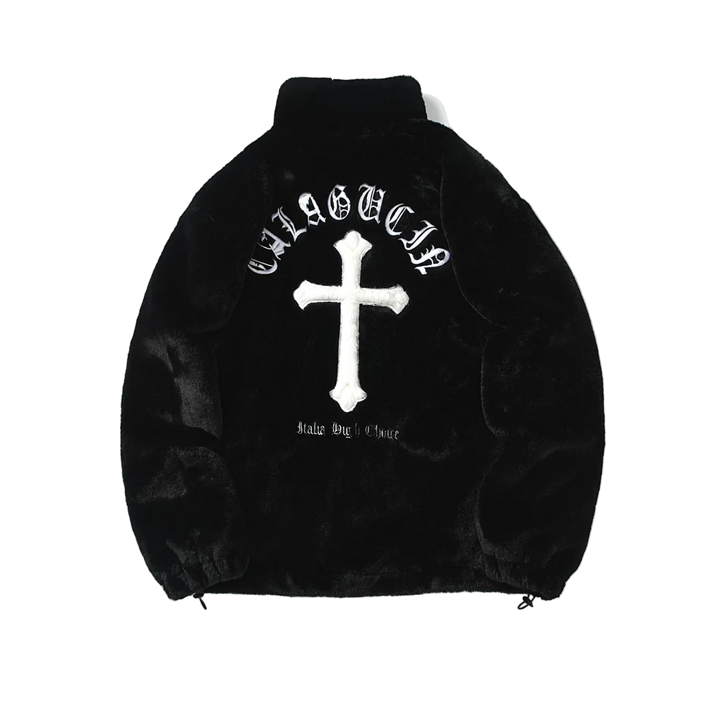 Fur Fleece Cross Jacket