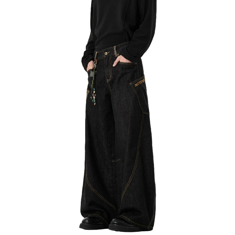 Snake Print Pocket Machete Pants