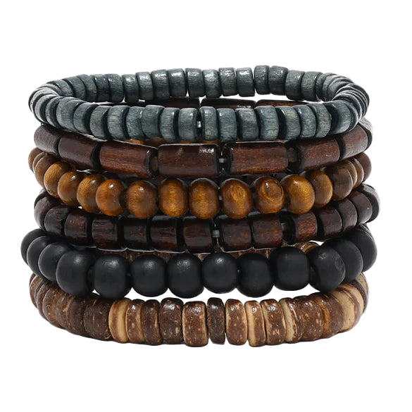 Multilayer Antique Leather Bracelet Sets