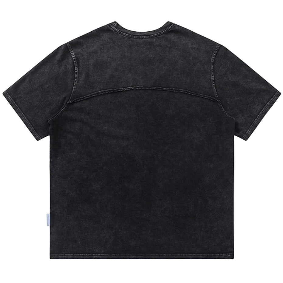 Harajuku Chrome Oversized Tee Shirt