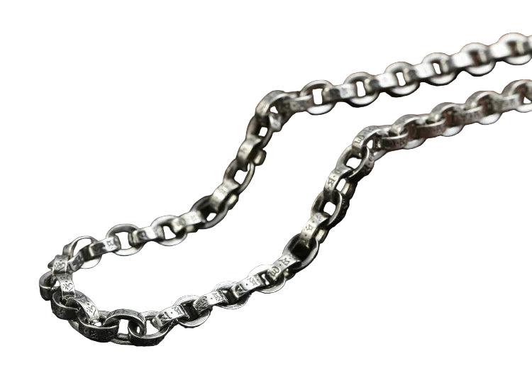 S925 Silver Distressed Chain/Bracelet