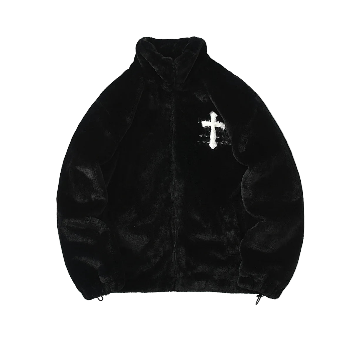 Fur Fleece Cross Jacket