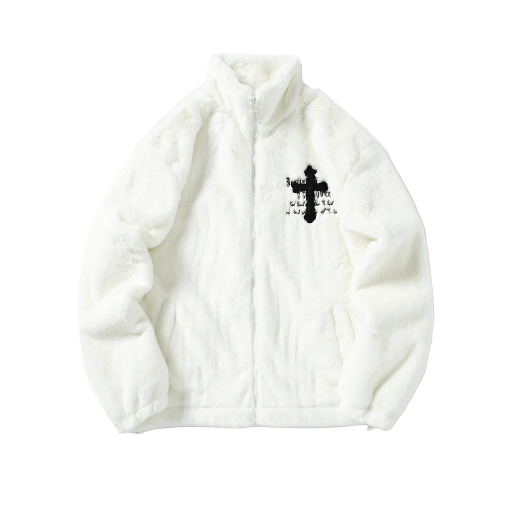 Fur Fleece Cross Jacket