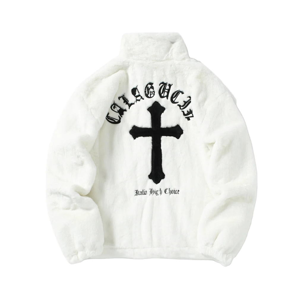Fur Fleece Cross Jacket