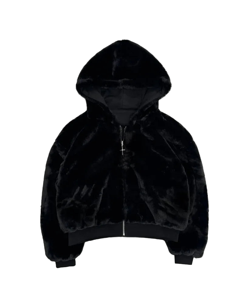 Reversible Zipper Hoodie