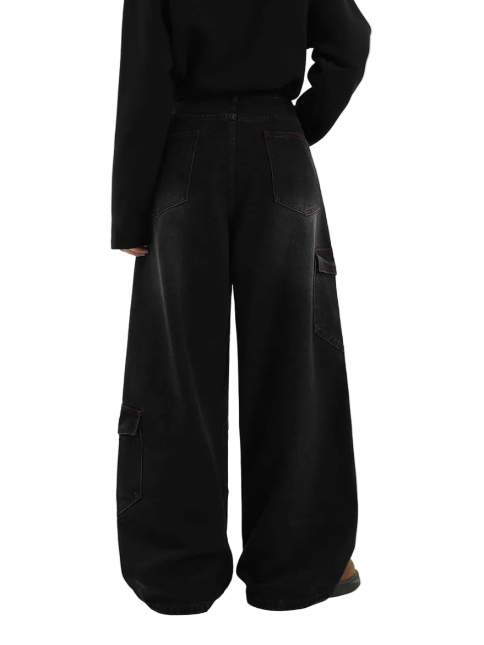 Baggy Cargo Deconstruction Jeans