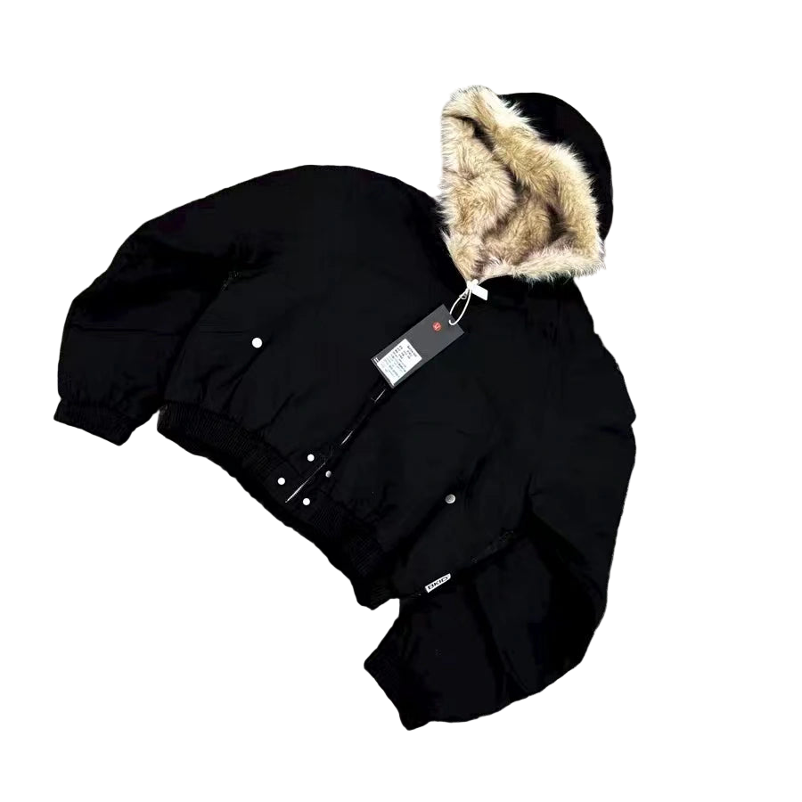 Fur Collar Cotton Jacket