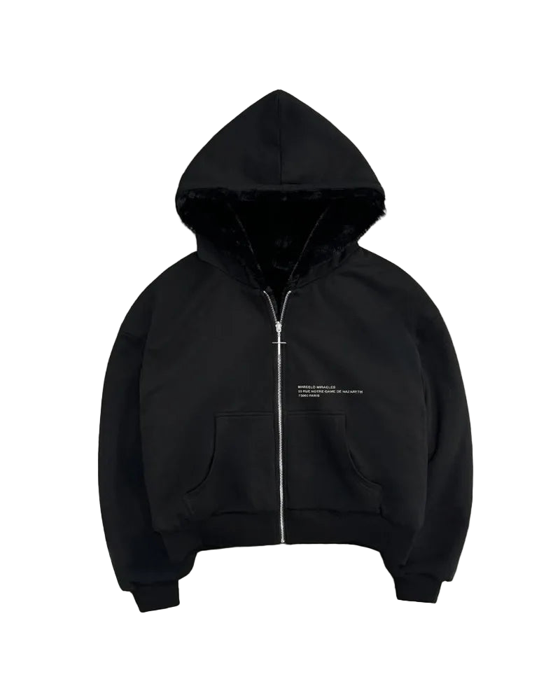 Reversible Zipper Hoodie