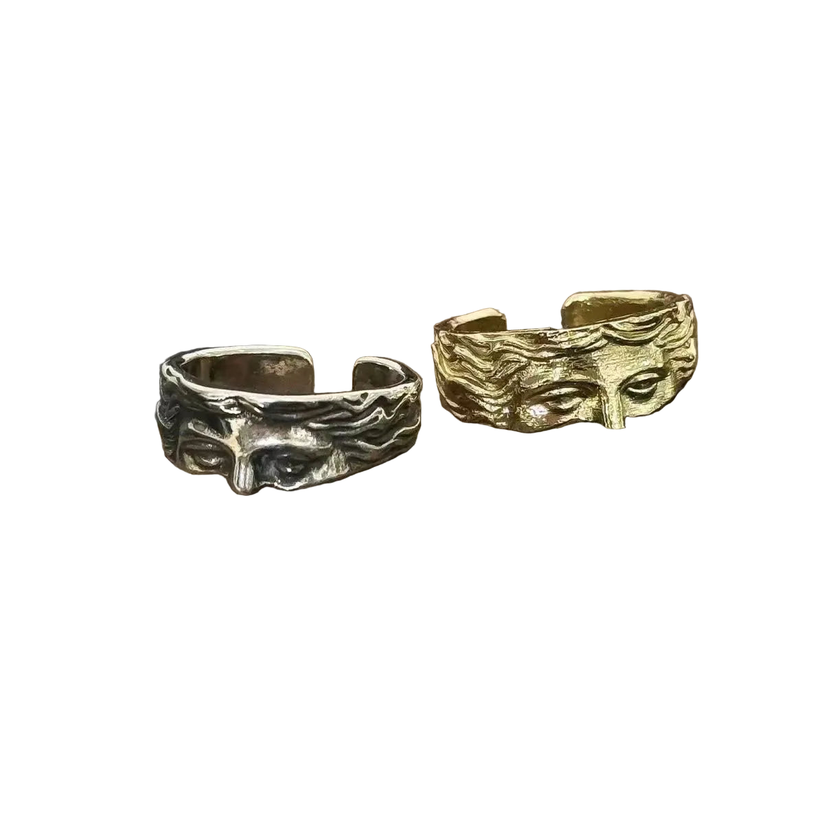 Venus Half Mask Ring