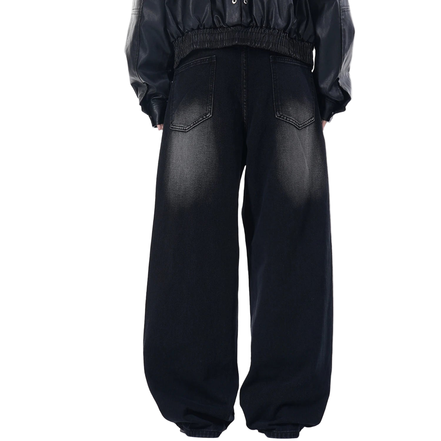 High Street Loose Straight Wide Leg Jeans