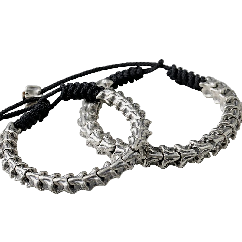 S925 Silver Spine Bracelet