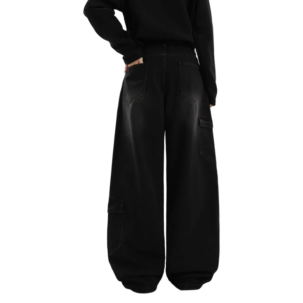 Baggy Cargo Deconstruction Jeans