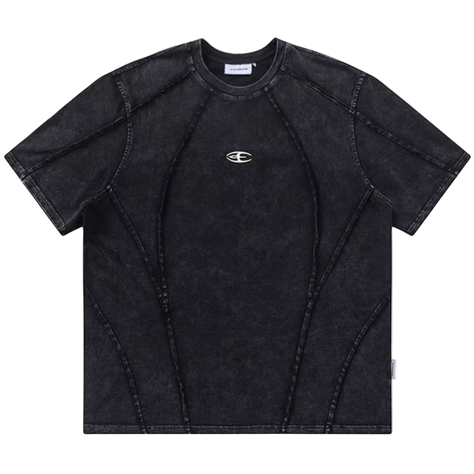 Harajuku Chrome Oversized Tee Shirt