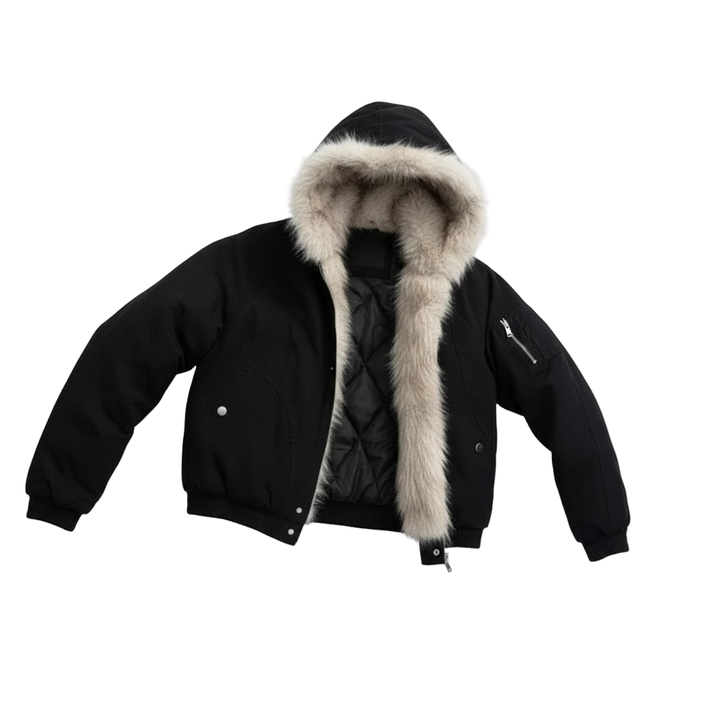 Fur Collar Cotton Jacket